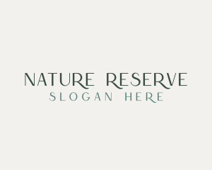 Elegant Nature Brand logo design