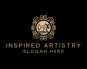 Elegant Sewing Machine logo