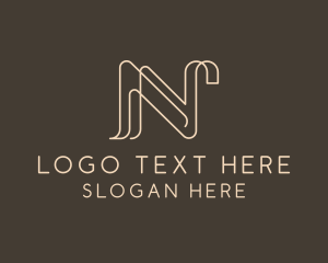 Upscale Boutique Letter N Logo