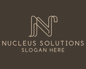 Upscale Boutique Letter N logo design