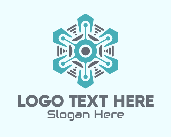 Pointy logo example 3