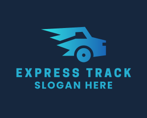 Fast Blue Vehicle  logo design