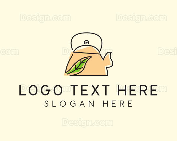 Herbal Tea Pot Logo