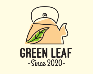 Herbal Tea Pot logo design