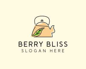 Herbal Tea Pot logo design