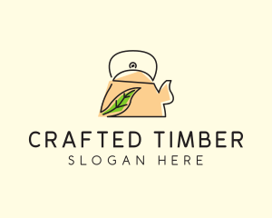 Herbal Tea Pot logo design