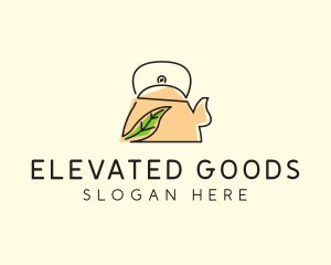 Herbal Tea Pot logo design