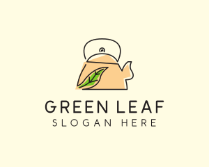 Herbal Tea Pot logo design