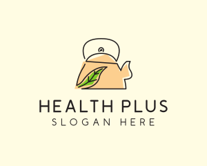 Herbal Tea Pot logo design