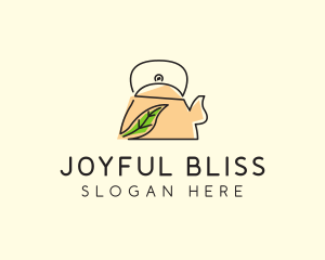 Herbal Tea Pot logo design