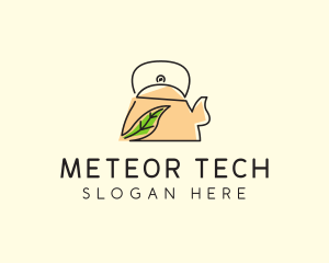 Herbal Tea Pot logo design