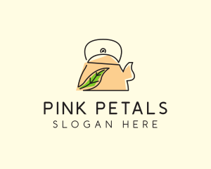 Herbal Tea Pot logo design