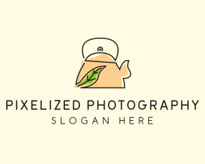 Herbal Tea Pot logo design