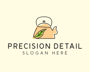 Herbal Tea Pot logo design