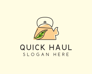 Herbal Tea Pot logo design