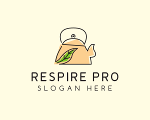 Herbal Tea Pot logo design