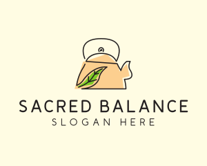 Herbal Tea Pot logo design