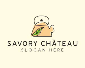 Herbal Tea Pot logo design