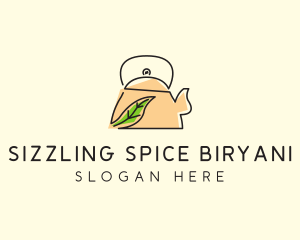 Herbal Tea Pot logo design