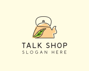 Herbal Tea Pot logo design