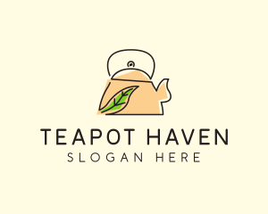 Herbal Tea Pot logo design