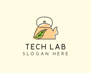 Herbal Tea Pot logo design