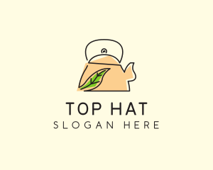 Herbal Tea Pot logo design