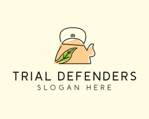 Herbal Tea Pot logo design