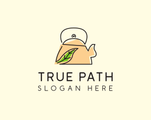 Herbal Tea Pot logo design