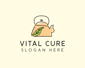 Herbal Tea Pot logo design