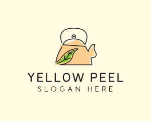 Herbal Tea Pot logo design