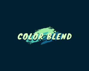 Colorful Sketch Paint logo design