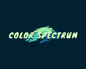 Colorful Sketch Paint logo design