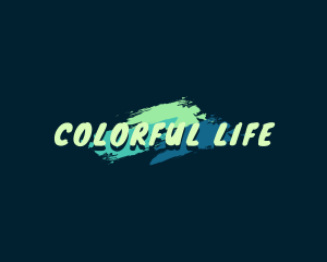 Colorful Sketch Paint logo design