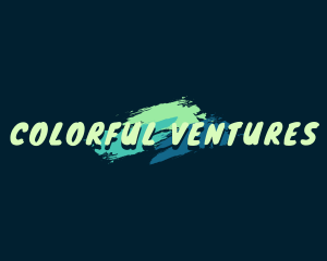 Colorful Sketch Paint logo design