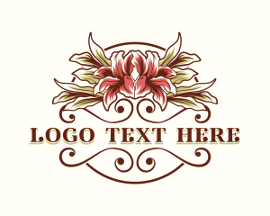 Botanical Flower Florist logo