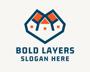 Roof Housing Property Logo