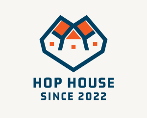 Roof Housing Property logo design