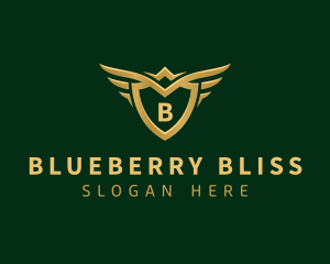 Security Shield Wings logo design