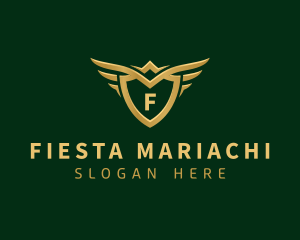 Security Shield Wings logo design