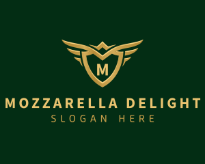 Security Shield Wings logo design