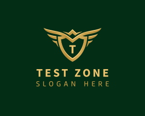 Security Shield Wings logo design