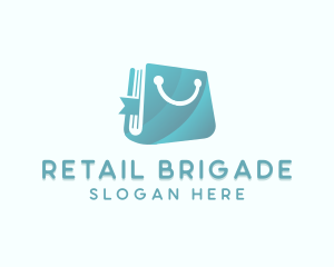 Book Retail Bag logo design