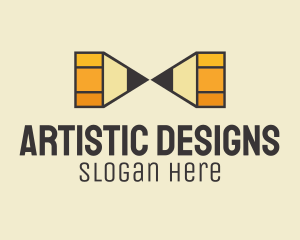 Artist Pencil Supplies  logo design