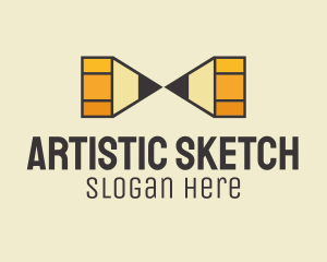 Artist Pencil Supplies  logo design