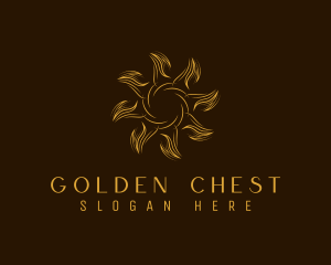 Golden Sun Astrology logo design