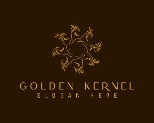 Golden Sun Astrology logo design