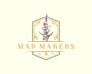 Alaska Flower Plant logo design