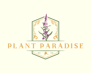 Alaska Flower Plant logo design