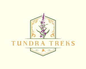 Alaska Flower Plant logo design